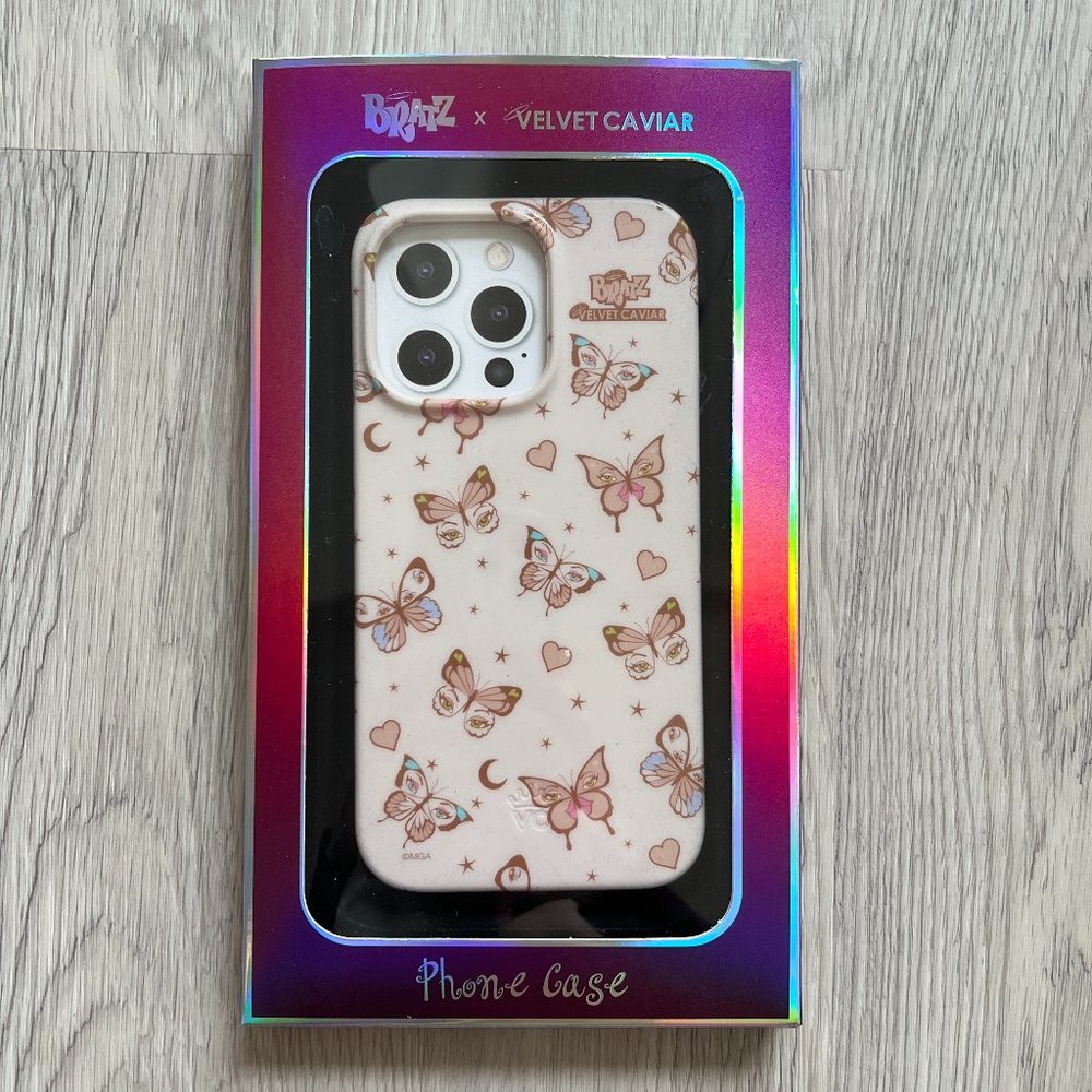 [SOLD] Bratz x Velvet Caviar Butterfly iPhone 13 Pro Case – LIMITED EDITION